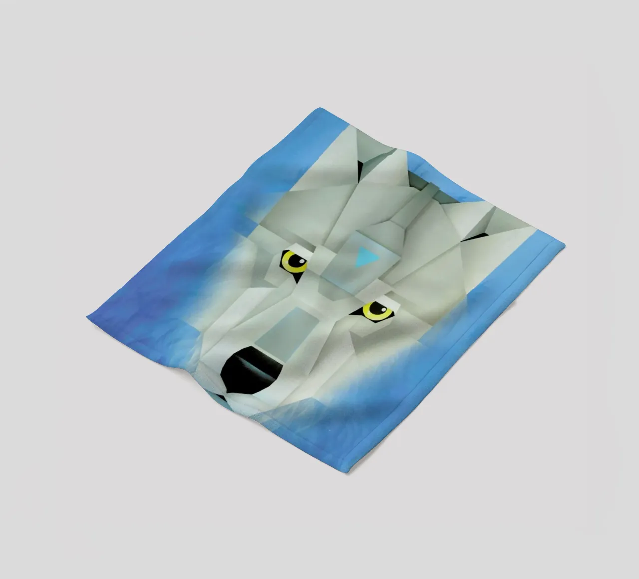 Wolf fleecedeken van Maks.M