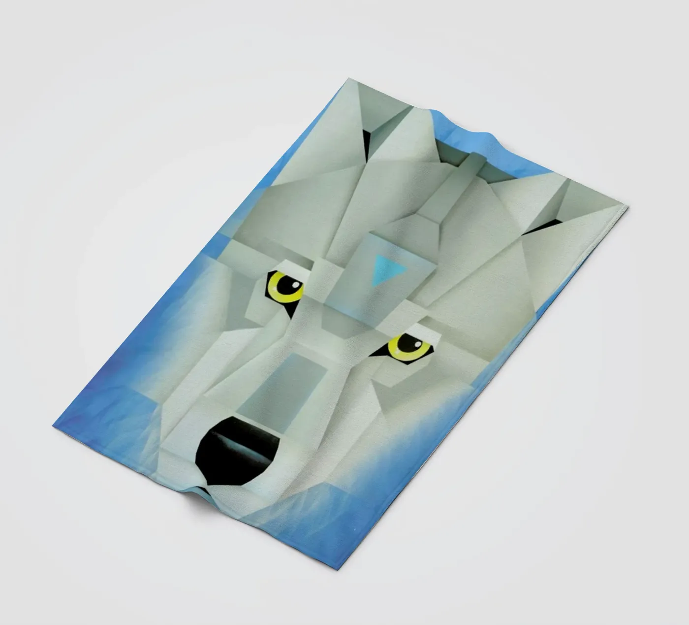 Wolf fleecedeken van Maks.M