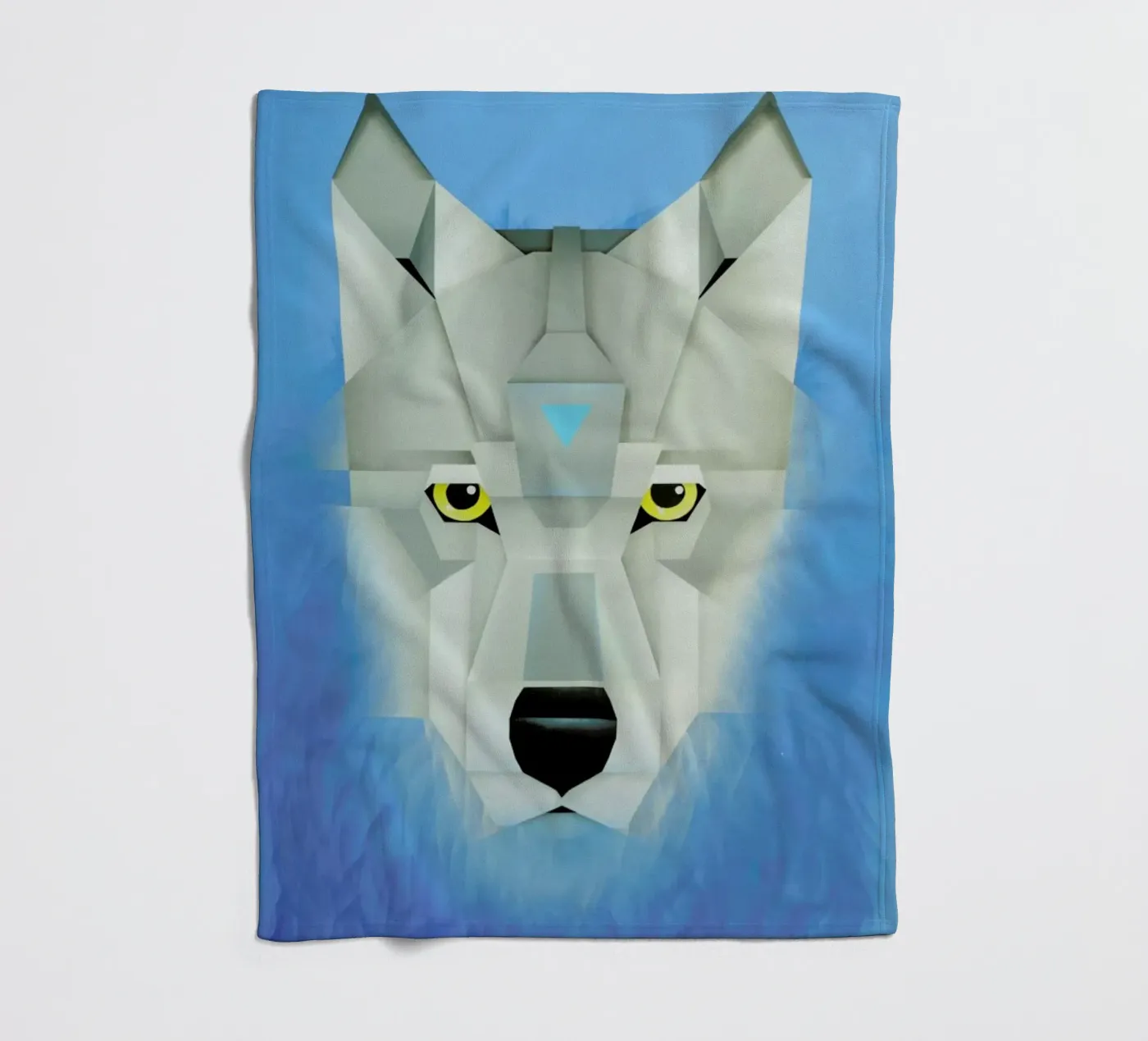 Wolf fleecedeken van Maks.M