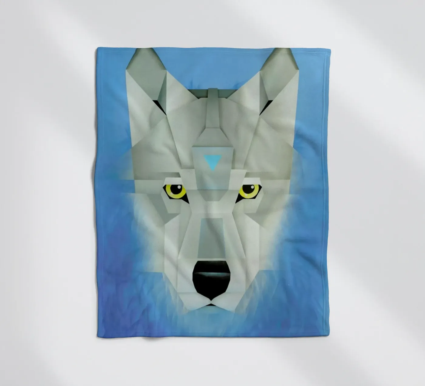 Wolf fleecedeken van Maks.M