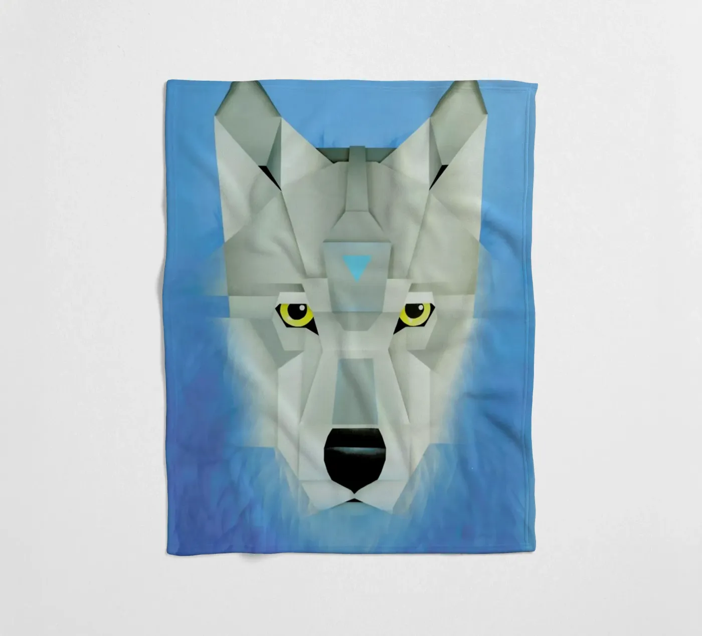 Wolf fleecedeken van Maks.M