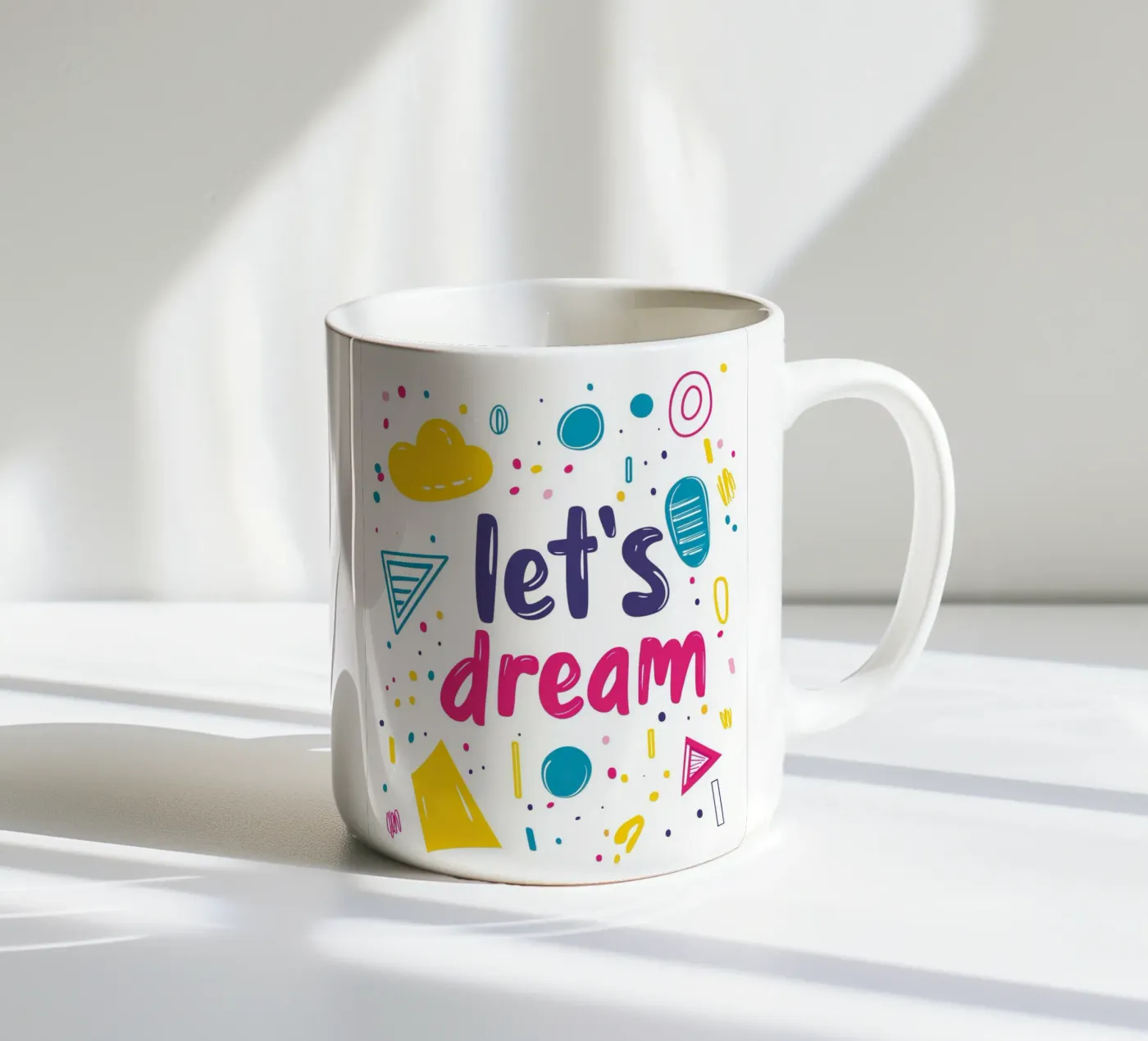 Dream ceramic mug by Art Typo Essentiel