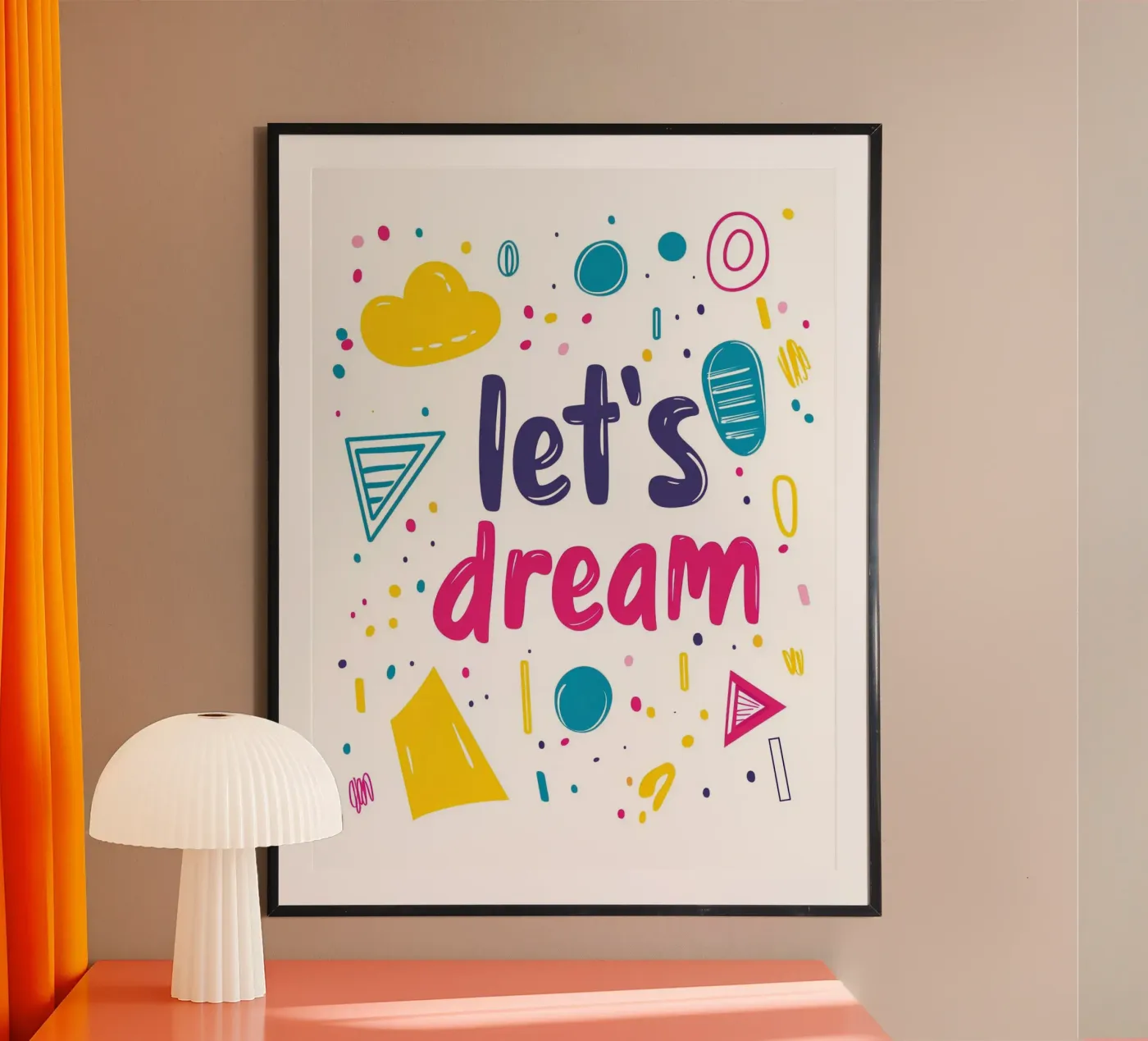 Dream poster da Art Typo Essentiel