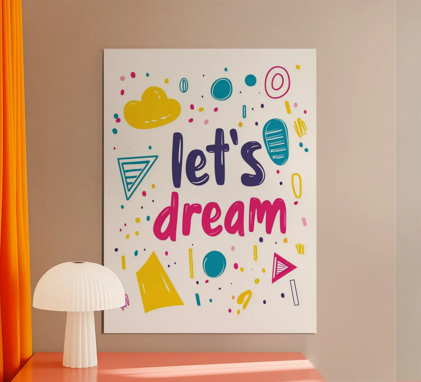 Dream poster da Art Typo Essentiel