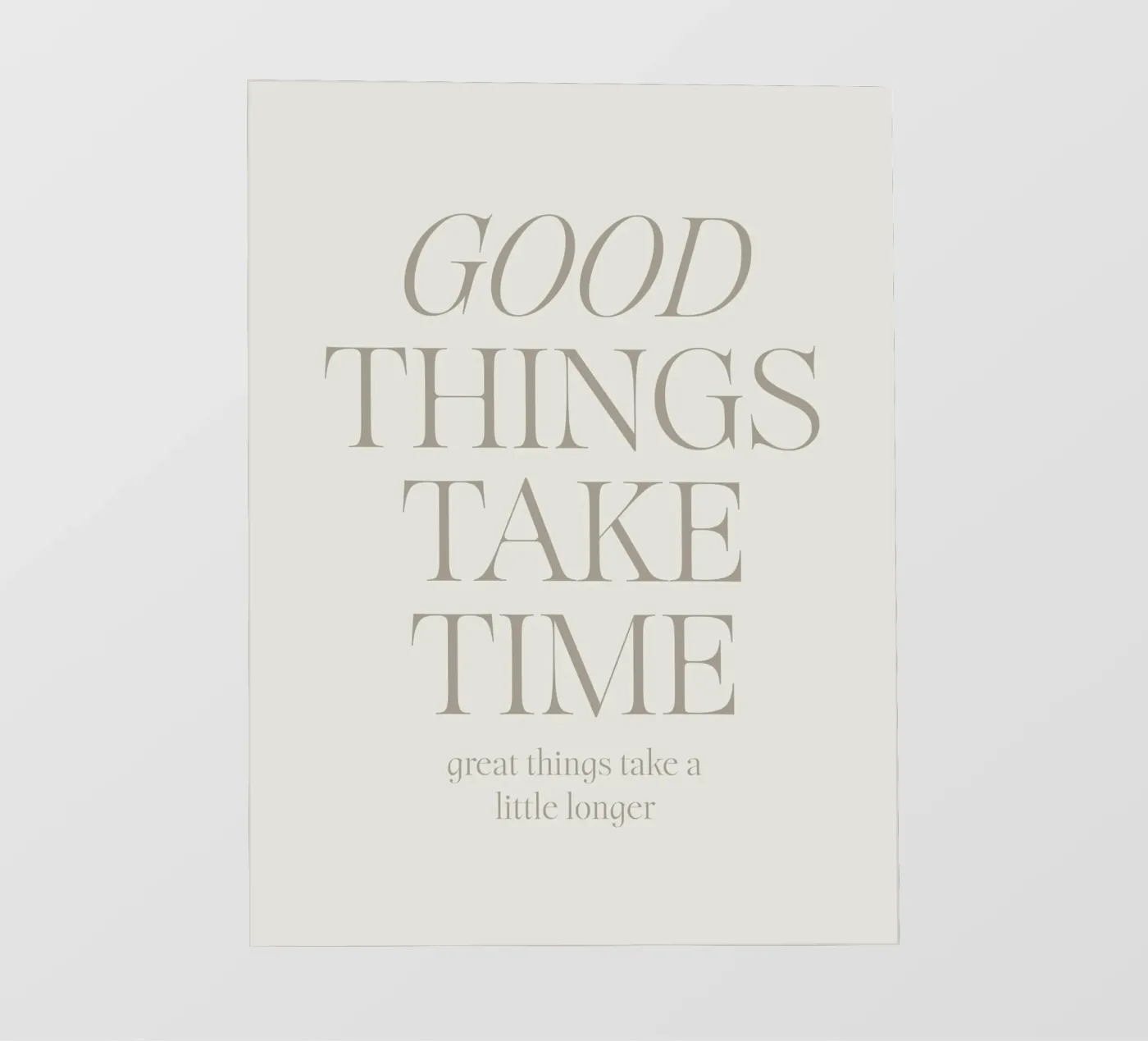 Good Things pellicola backlit da lucky club