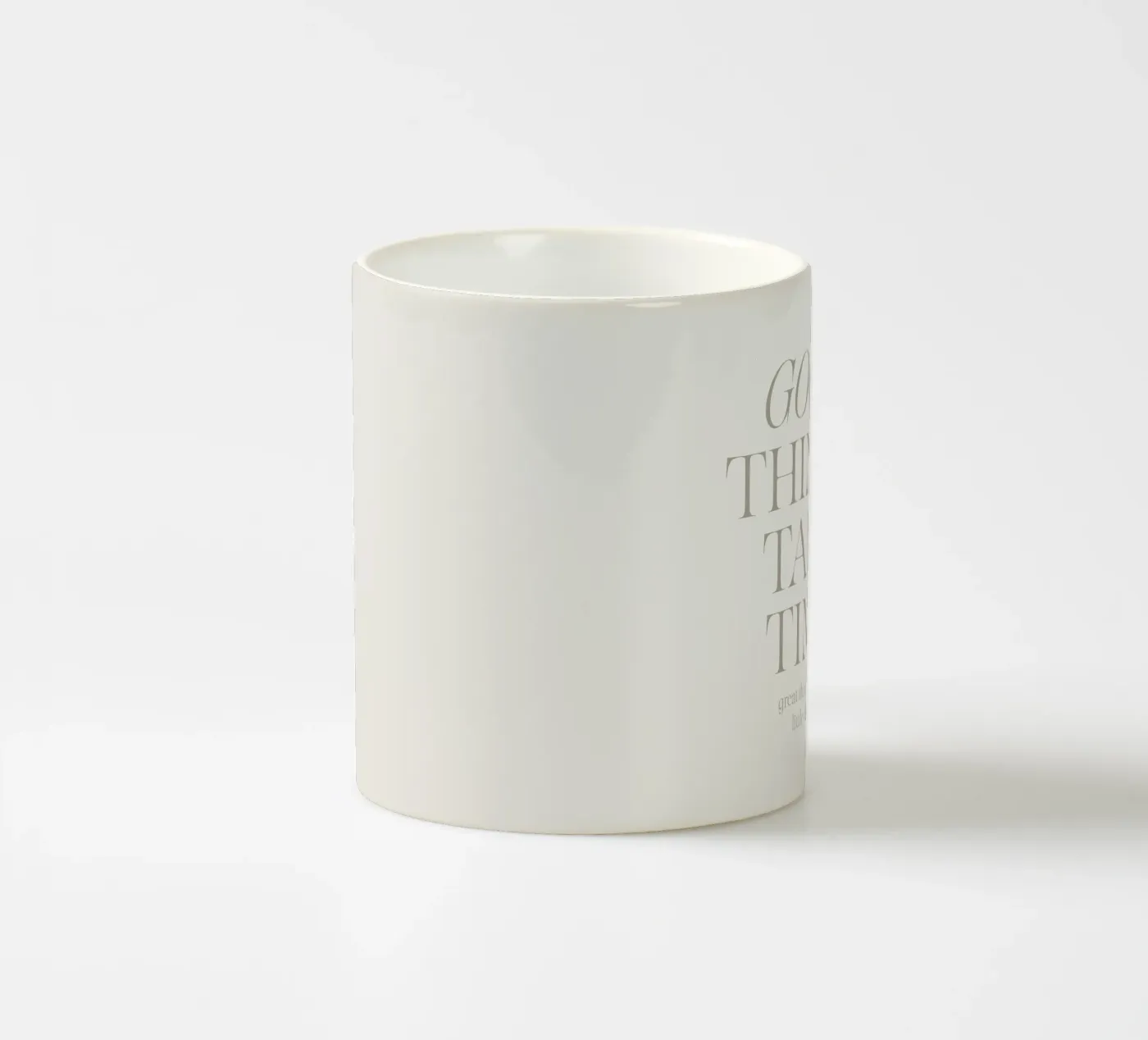 Good Things ceramic mug by lucky club