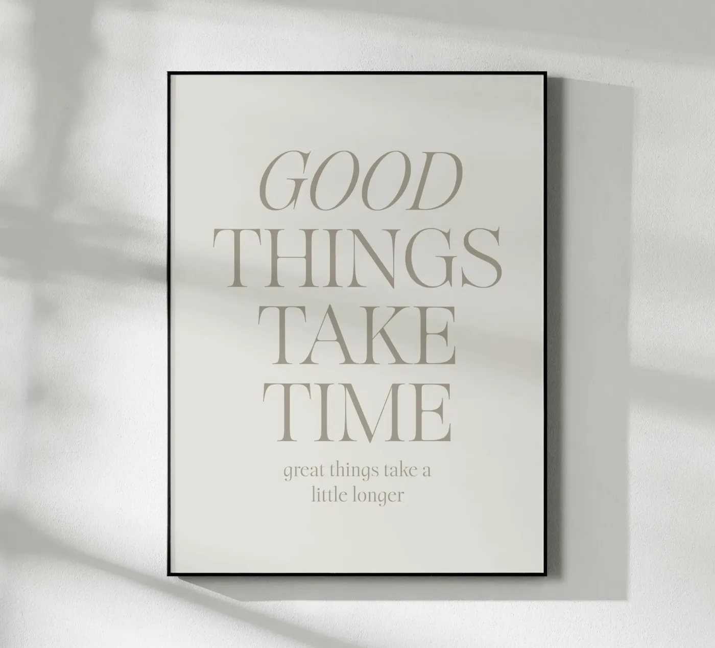 Good Things plexiglas de lucky club