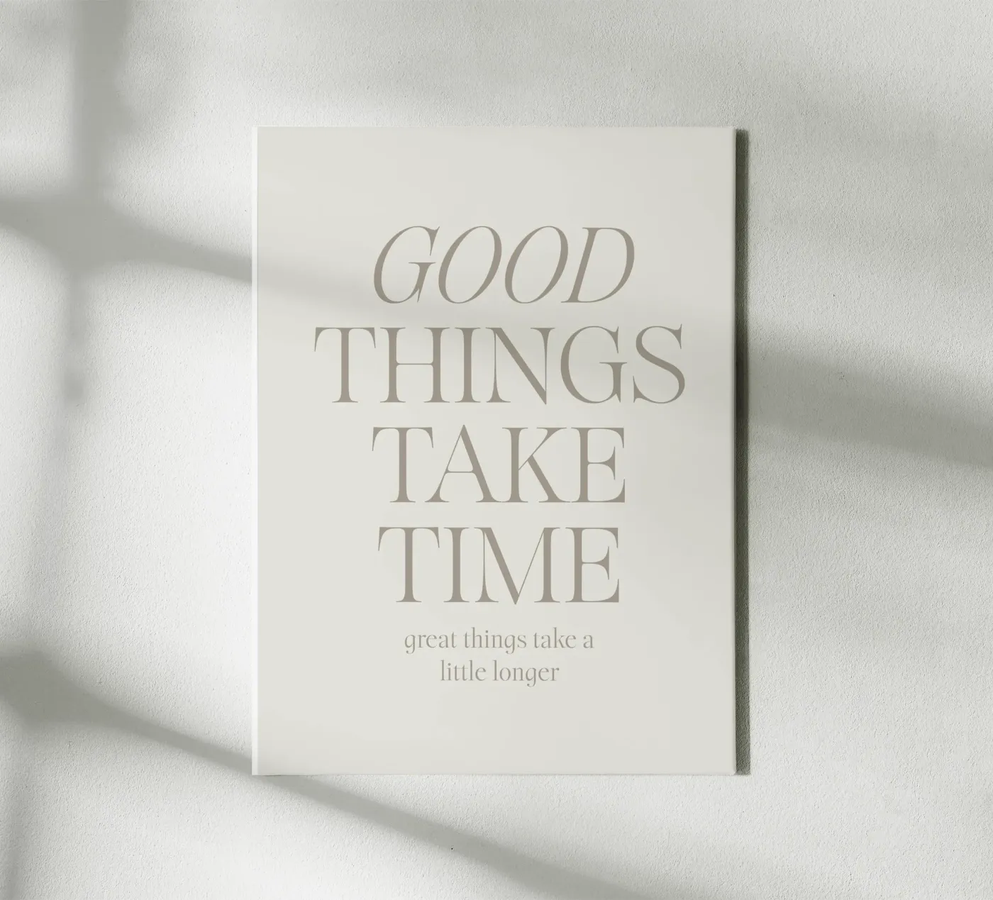 Good Things tela da lucky club