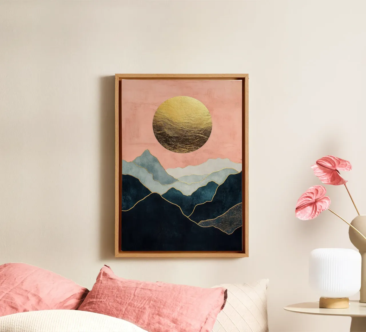 Rays of Hope on the Horizon tela con Cornice a cassetta da Niklas