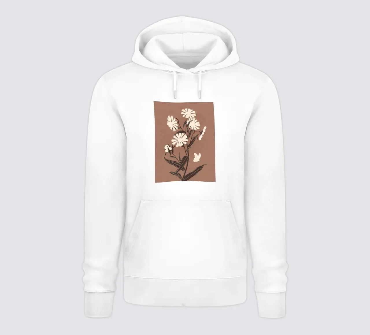 Fiori astratti 16 felpa con cappuccio da ThingDesign