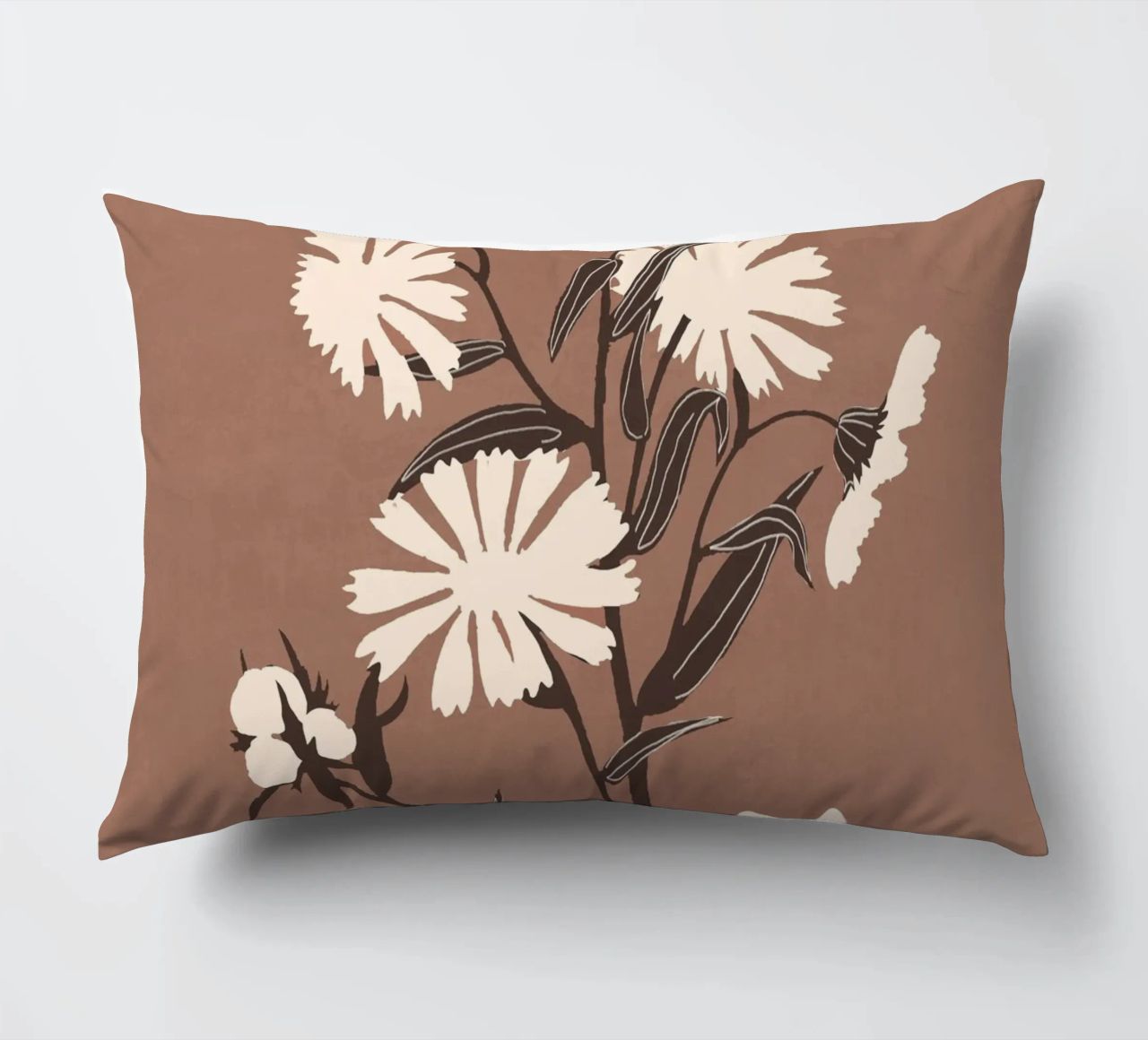 Abstrakte Blumen 16 Kissen von ThingDesign
