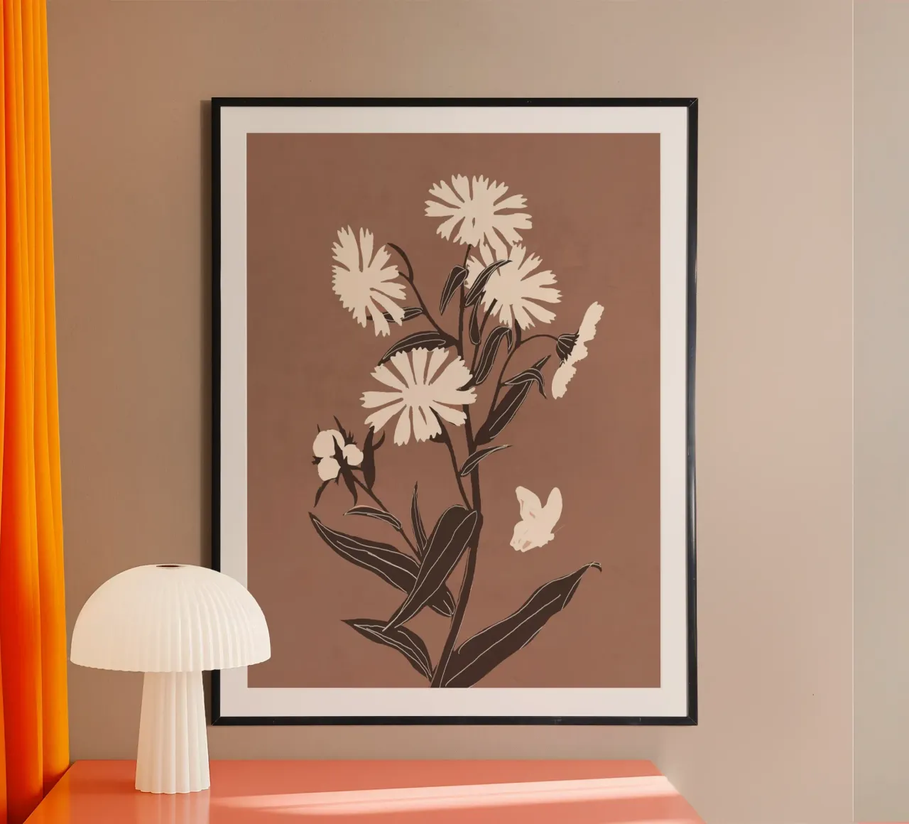 Fiori astratti 16 poster da ThingDesign