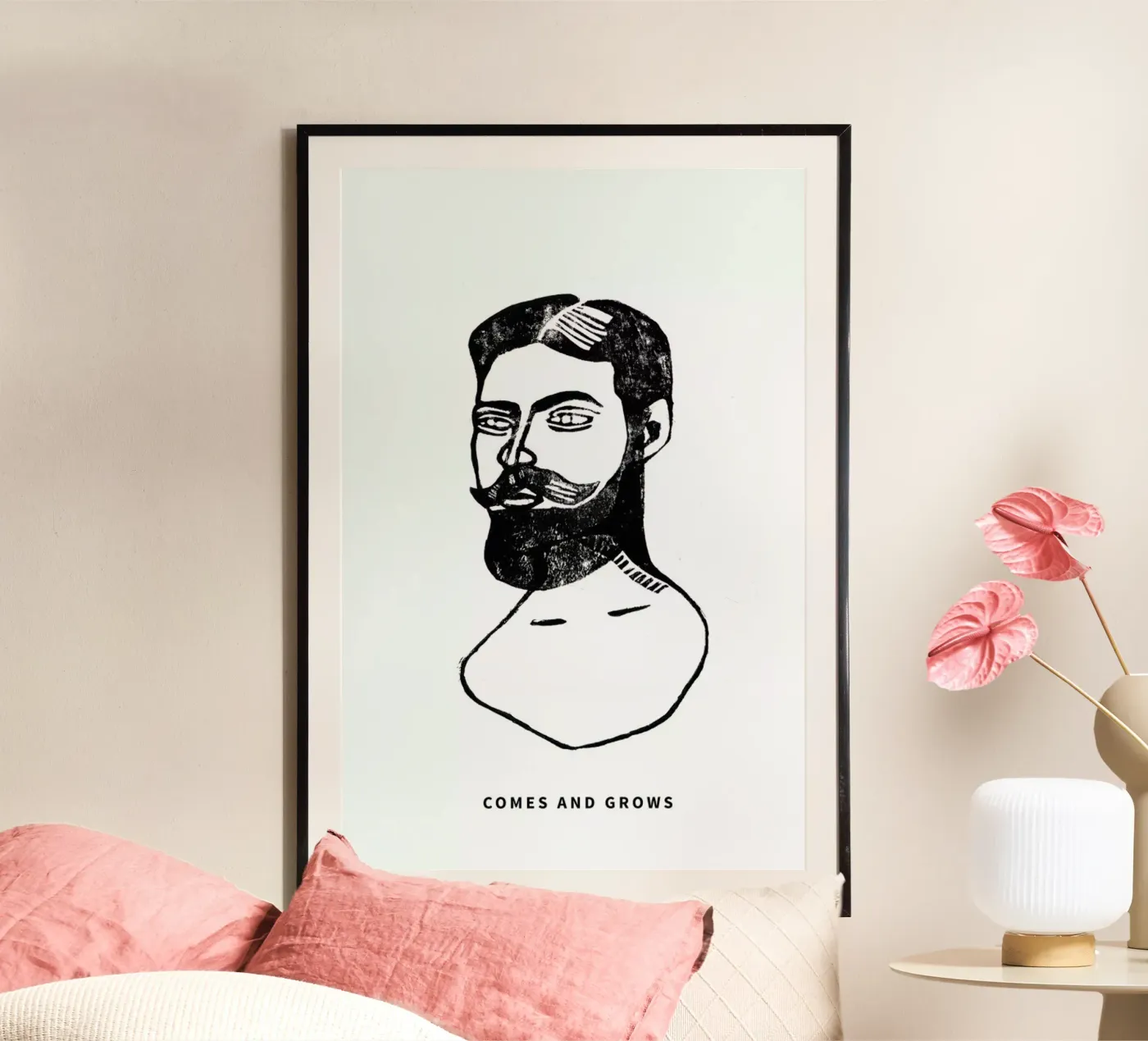 Comes And Grows poster van GIGI ICÔNE