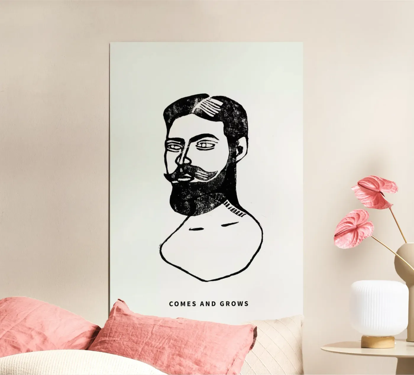 Comes And Grows poster van GIGI ICÔNE