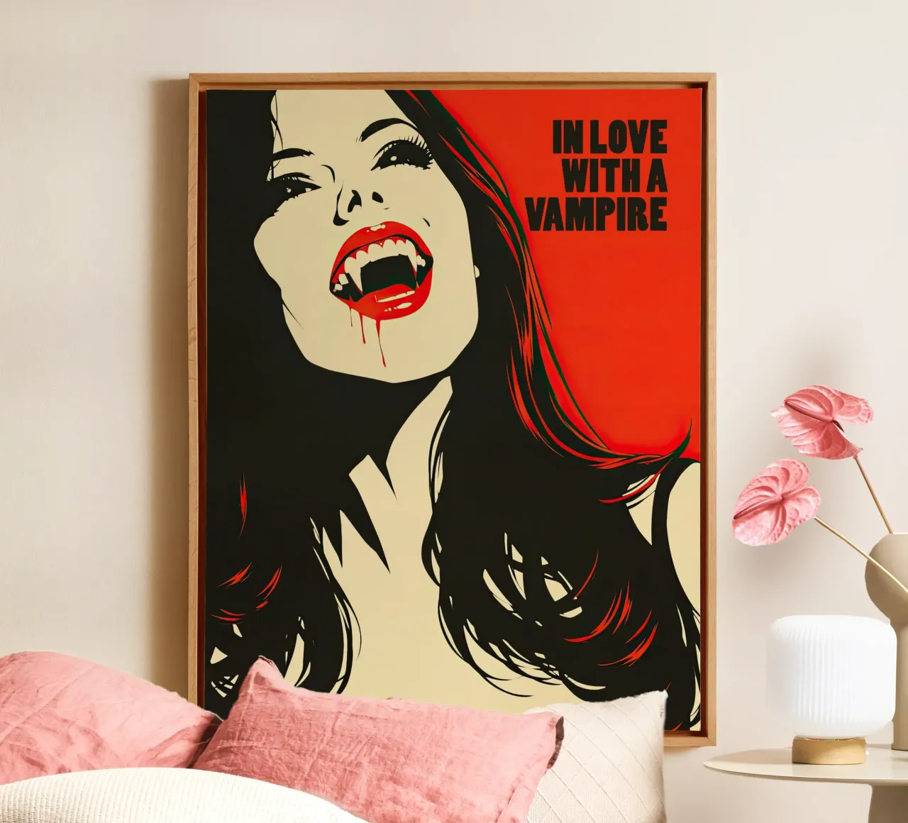 In Love with a Vampire | Gothik Poster tela da Autofocus