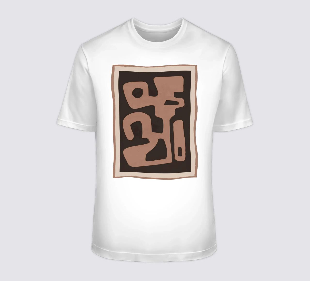 Forme astratte moderne e minimali 117a t-shirt da ThingDesign