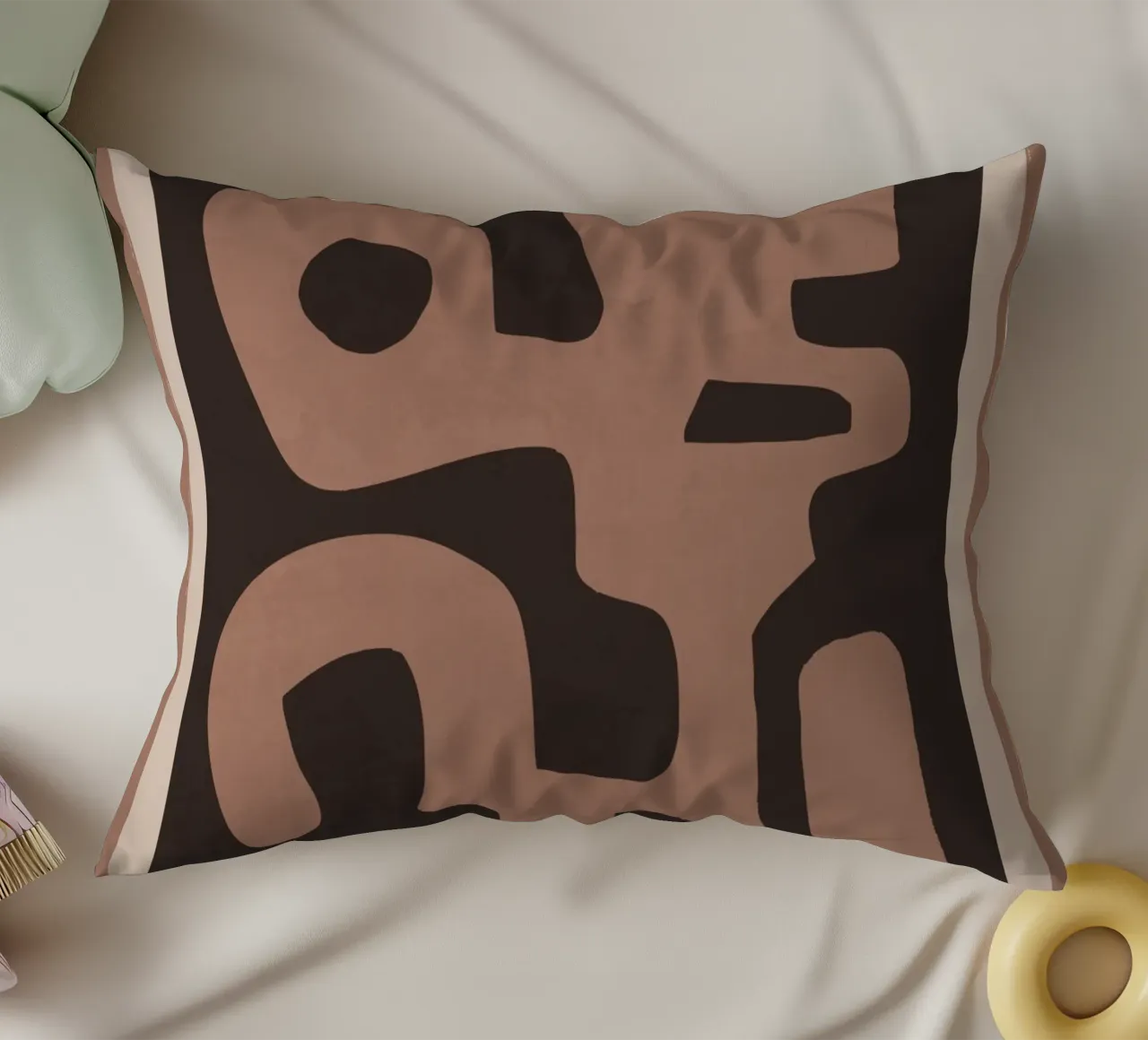 Forme astratte moderne e minimali 117a cuscino da ThingDesign