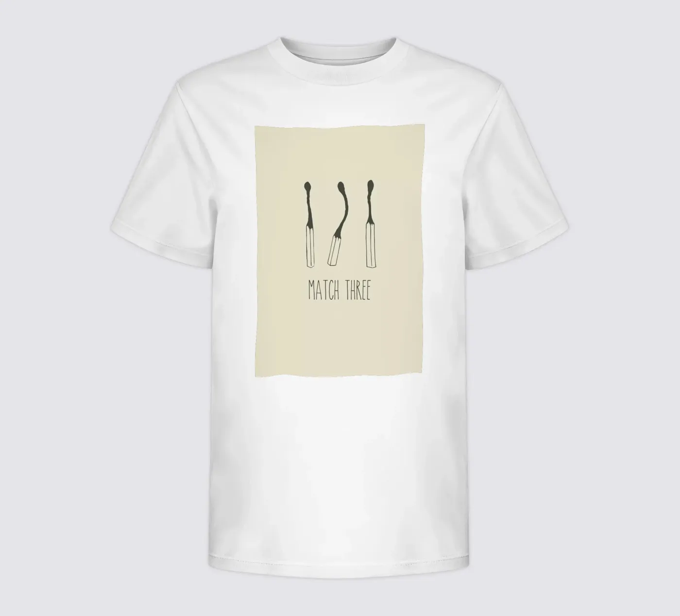 Match Three t-shirt bambini da Rob Art | Illustration