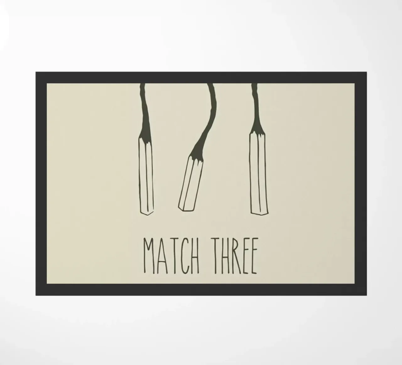Match Three zerbino da Rob Art | Illustration