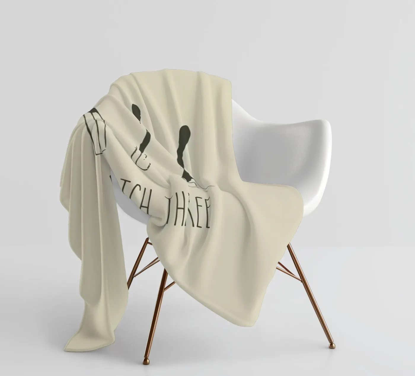 Match Three Fleecedecke von Rob Art | Illustration