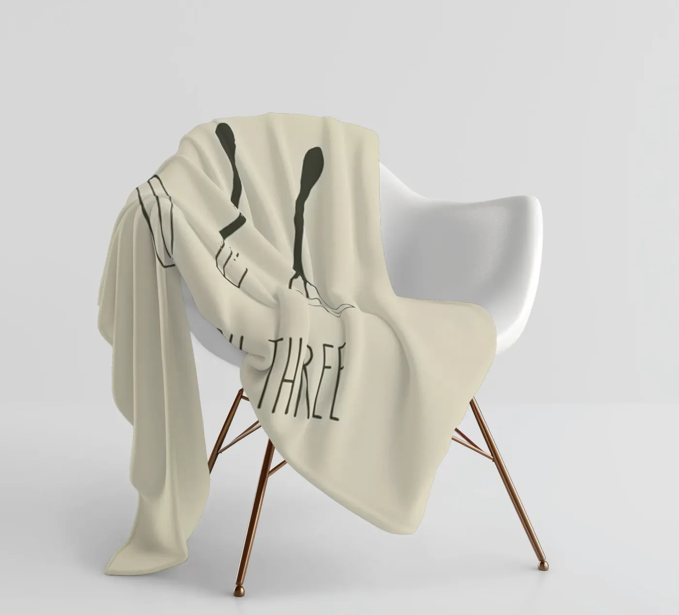 Match Three Fleecedecke von Rob Art | Illustration