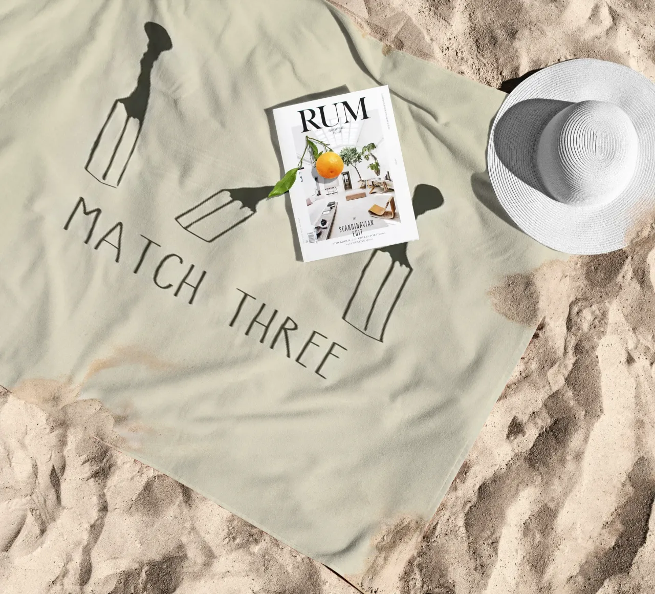 Match Three telo mare da Rob Art | Illustration