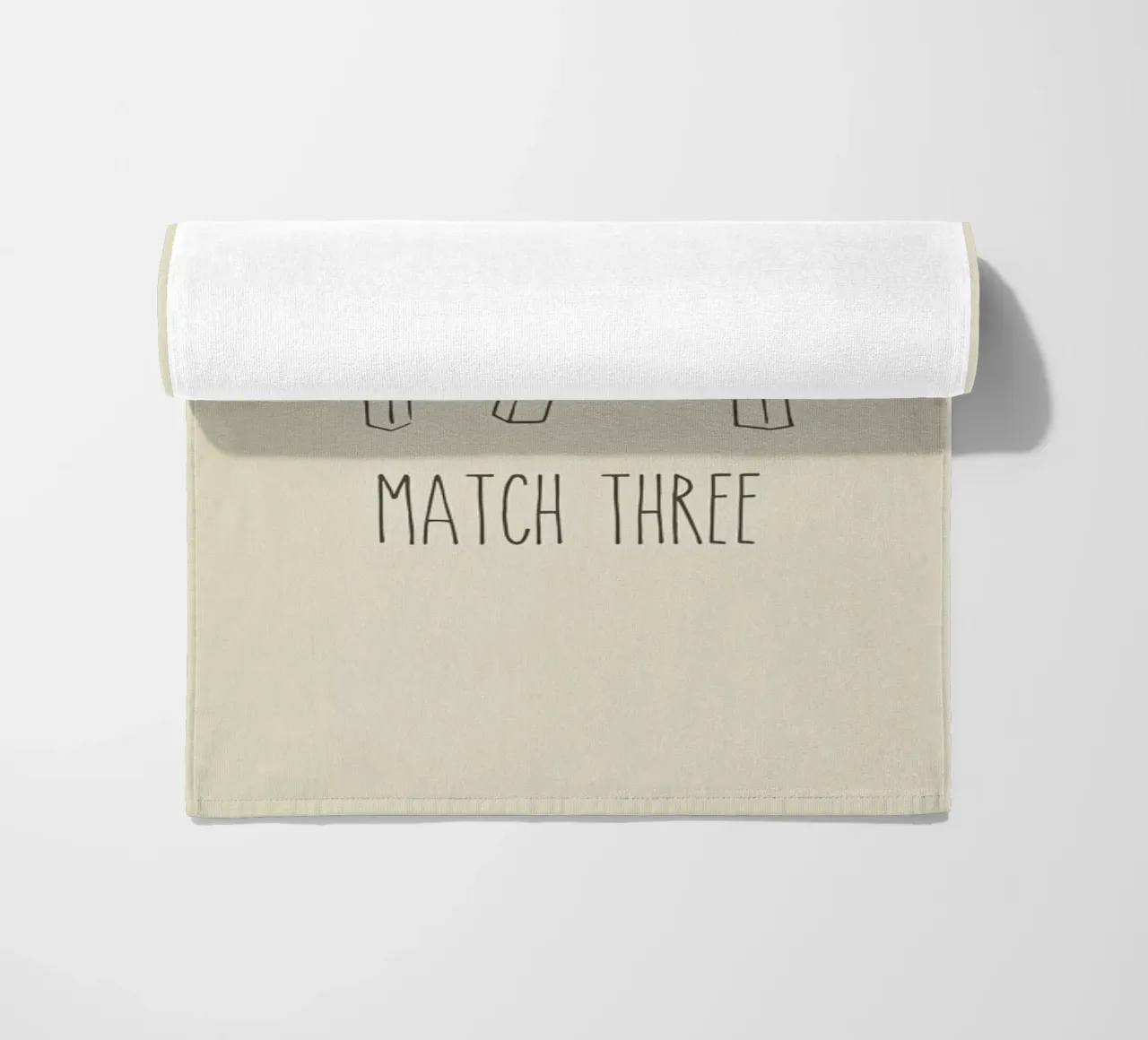 Match Three telo mare da Rob Art | Illustration