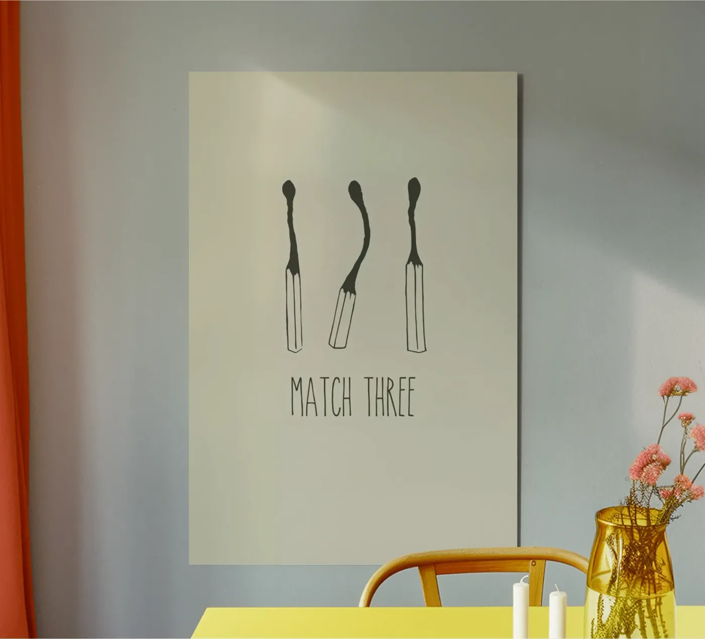 Match Three forex plate by Rob Art | Illustration