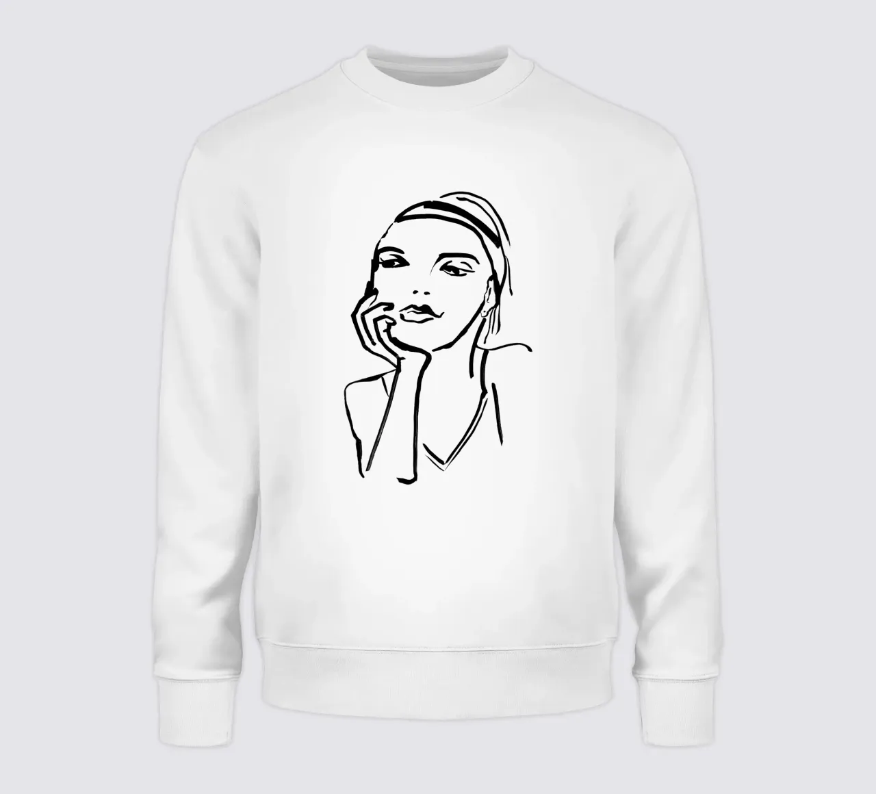 Me with my thoughts felpa da MissVeroonica