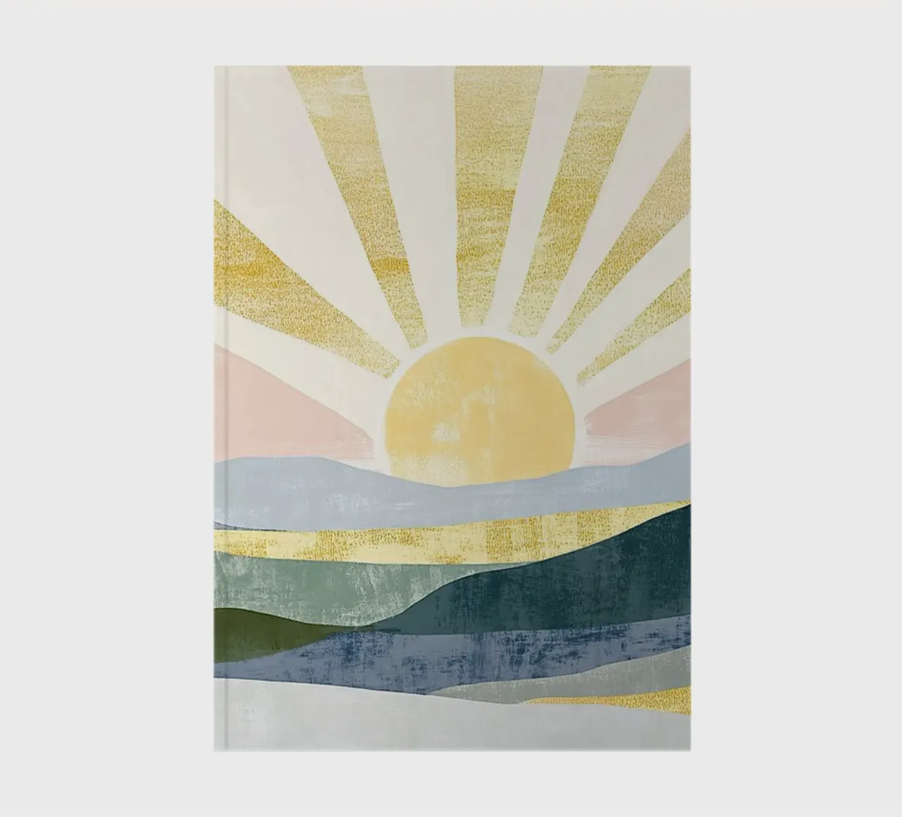 Eternal Glow on the Highlands notebook by Niklas