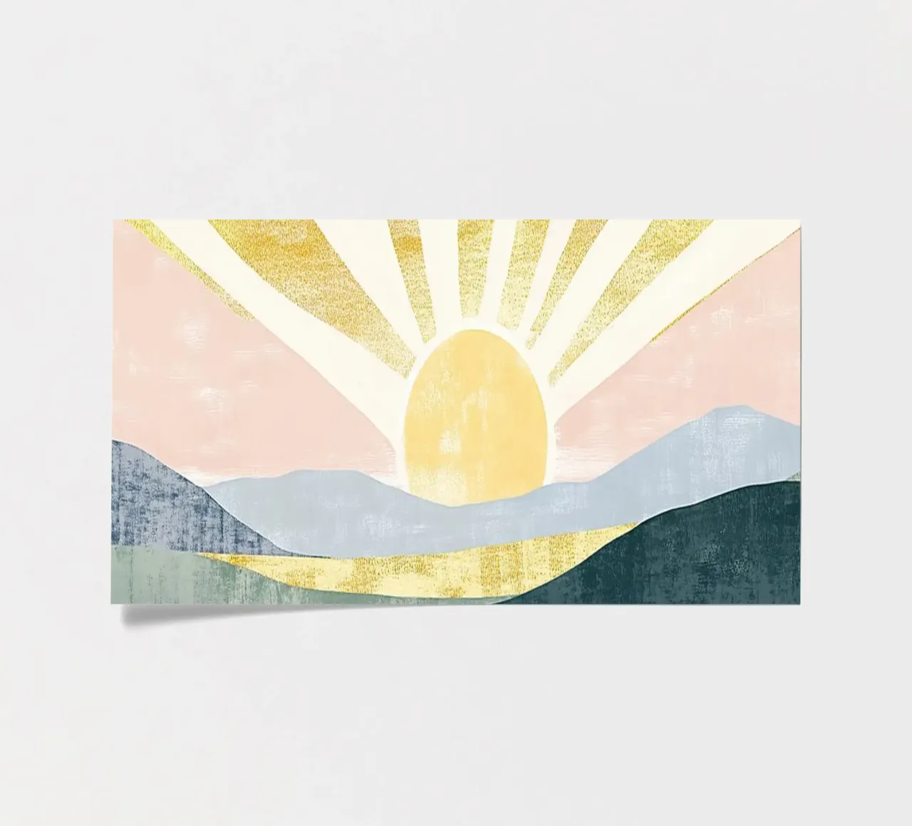 Eternal Glow on the Highlands sticker sheet by Niklas