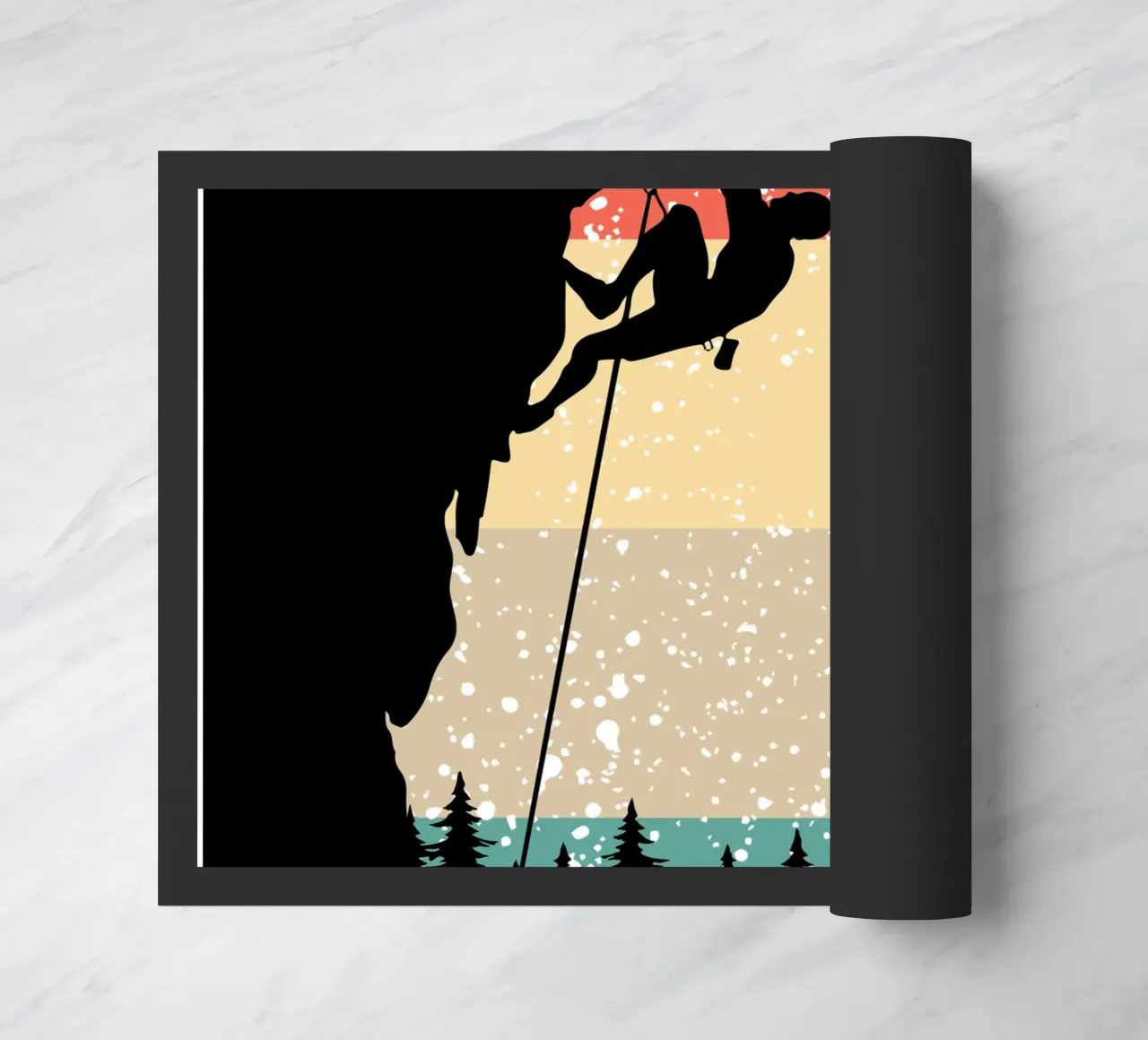 Arrampicata Retro design zerbino da vickeyroads