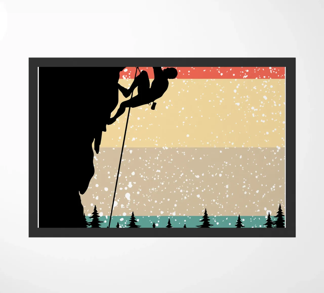 Arrampicata Retro design zerbino da vickeyroads