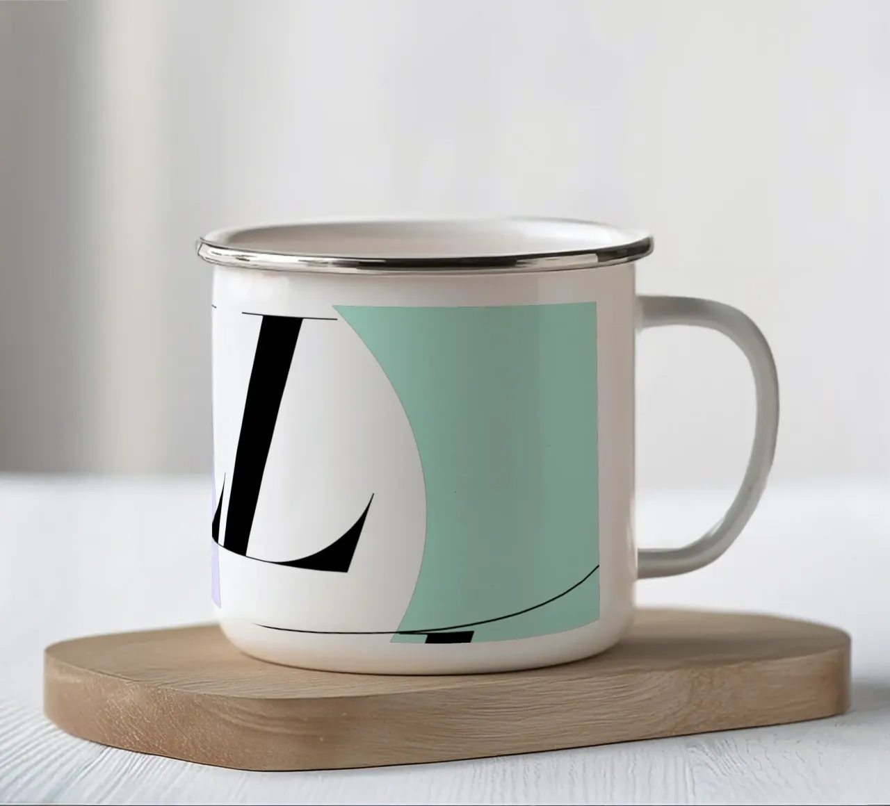 it's ALL good tazza in smalto da natural neutral