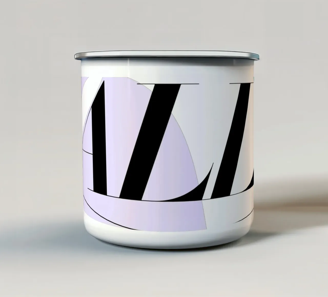 it's ALL good tazza in smalto da natural neutral