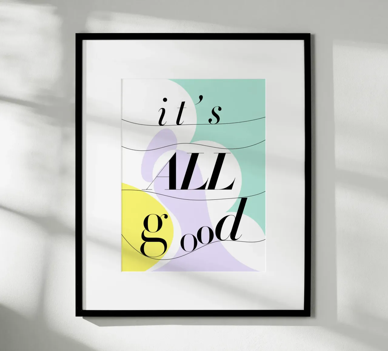 it's ALL good poster da natural neutral