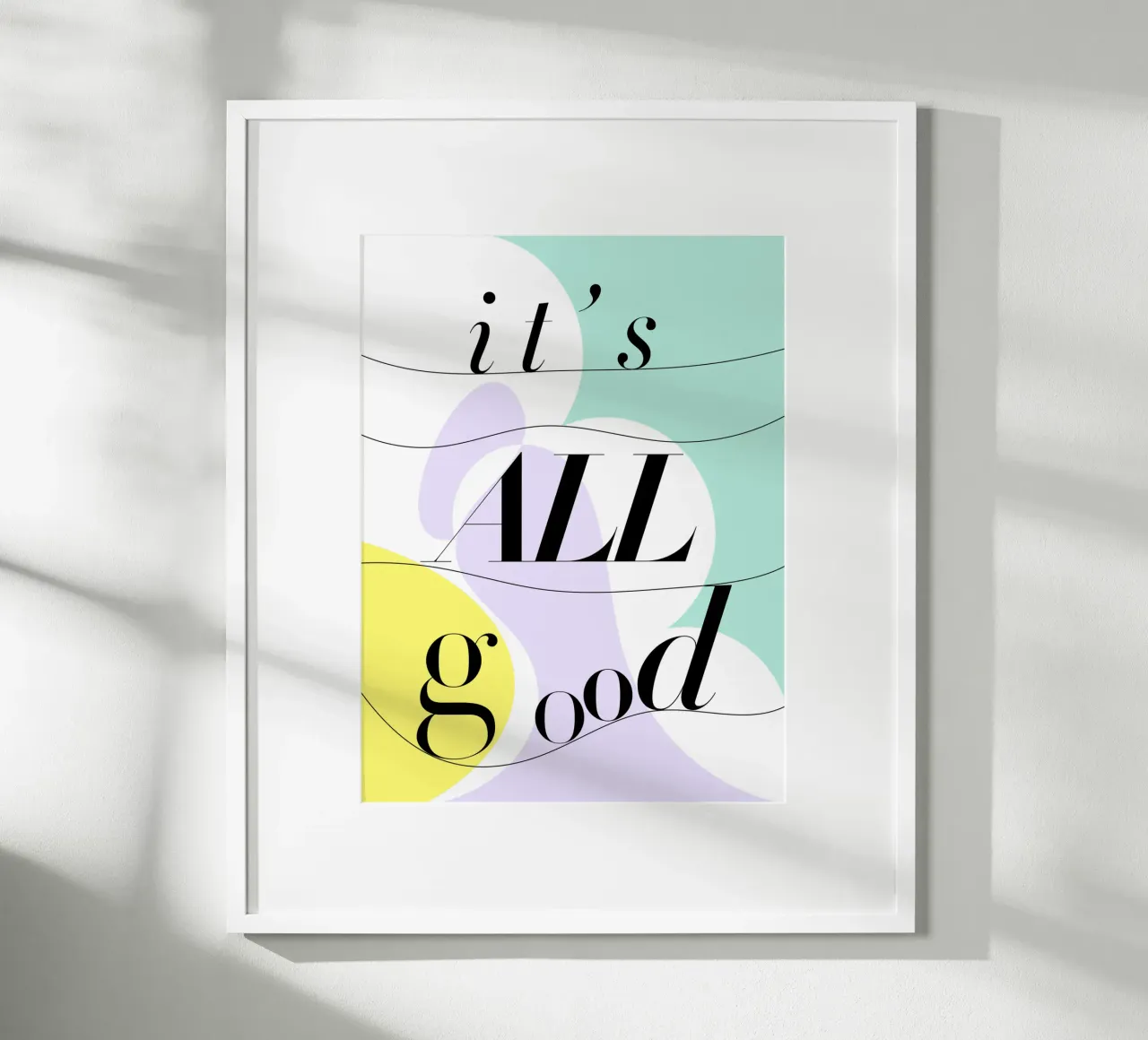 it's ALL good poster da natural neutral