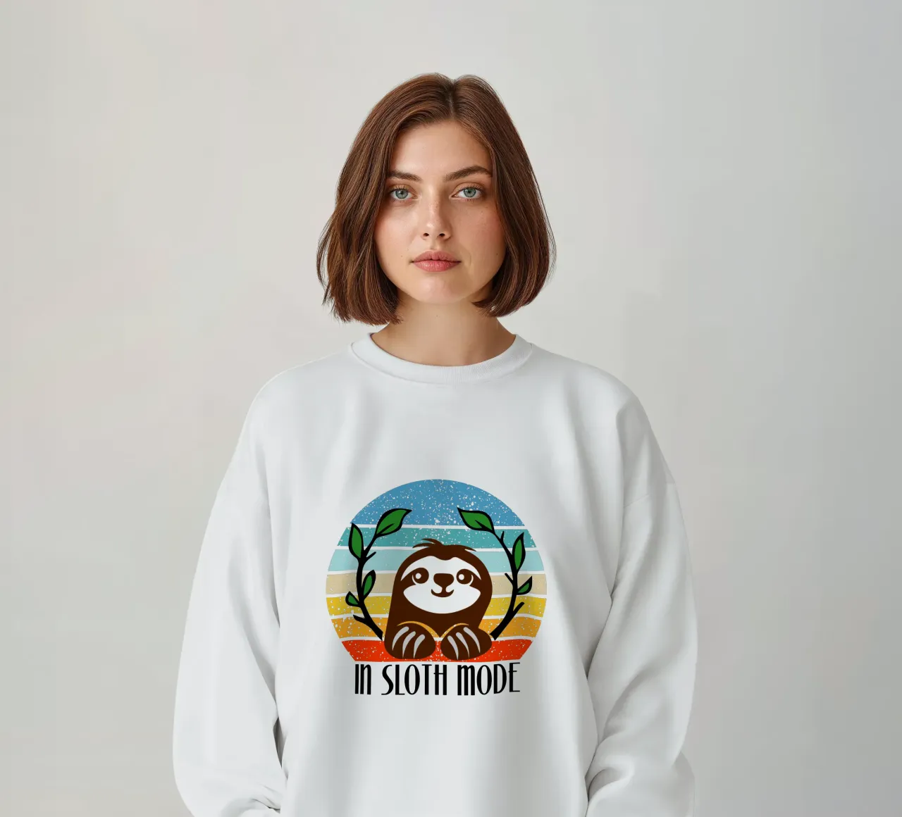 In modalità bradipo Design iconico felpa da vickeyroads