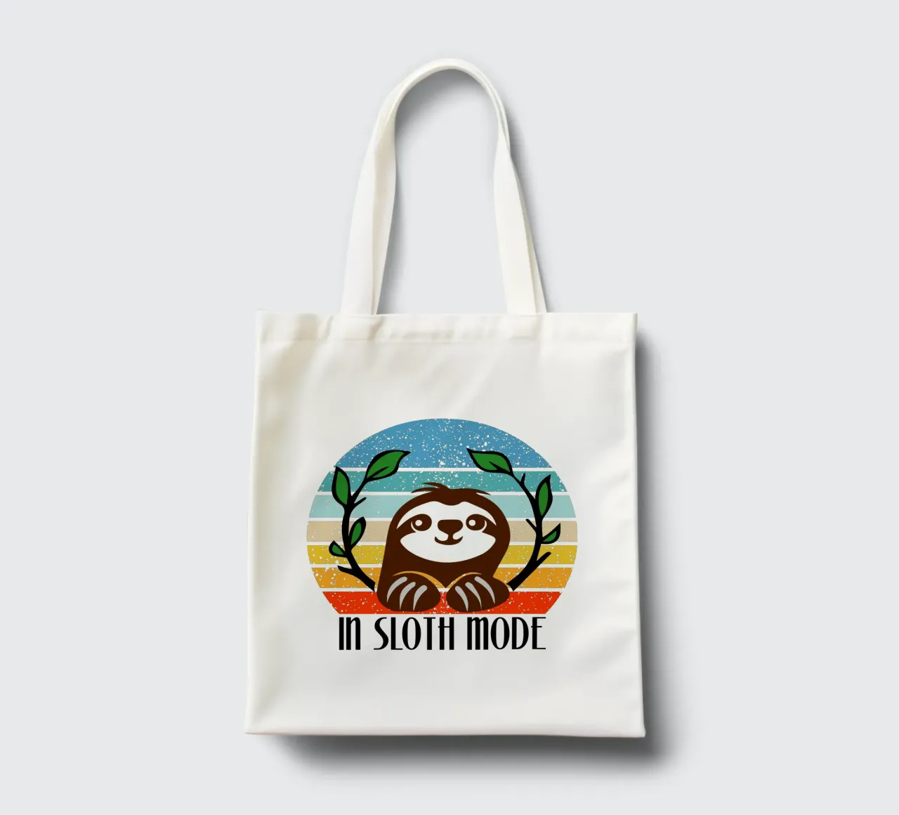 In modalità bradipo Design iconico borsa in juta da vickeyroads