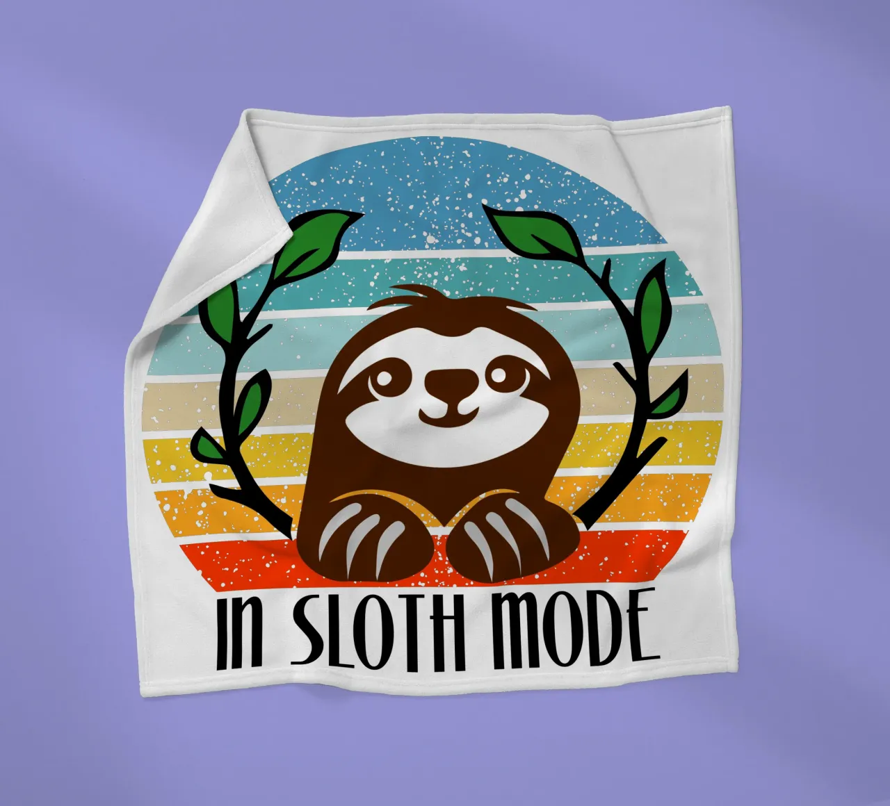 In modalità bradipo Design iconico coperta in pile da vickeyroads