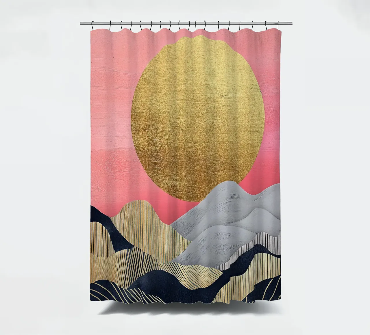 Radiance Over Quiet Mountains tenda da doccia da Niklas