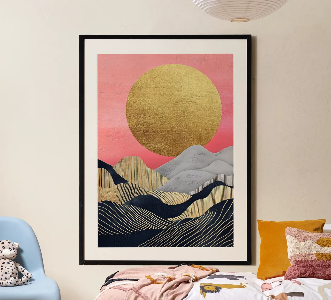 Radiance Over Quiet Mountains carta hahnemühle da Niklas