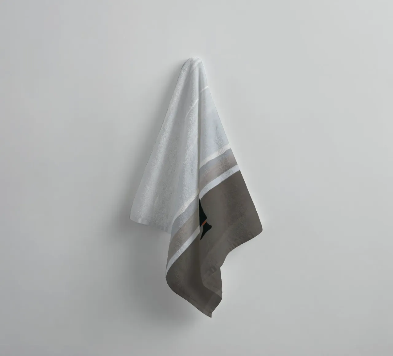 Ebony Flow asciugamano da bagno da Mathudace Créas