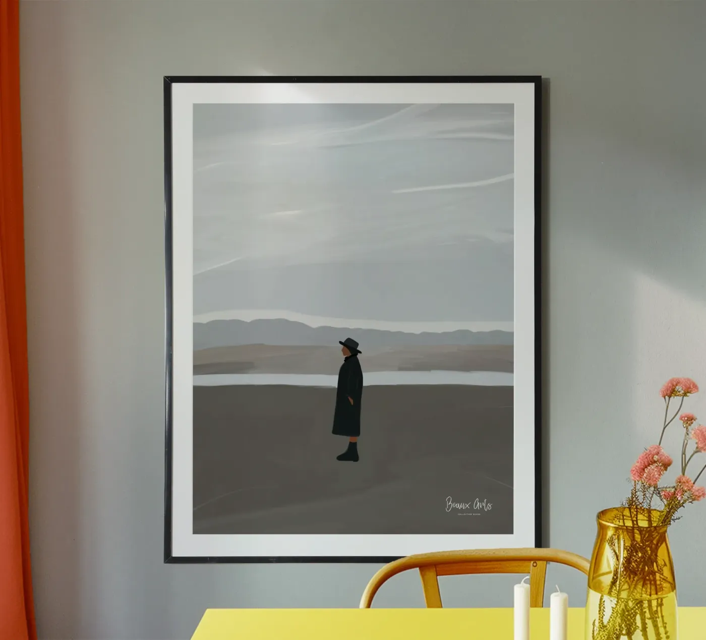 Ebony Flow poster de Mathudace Créas