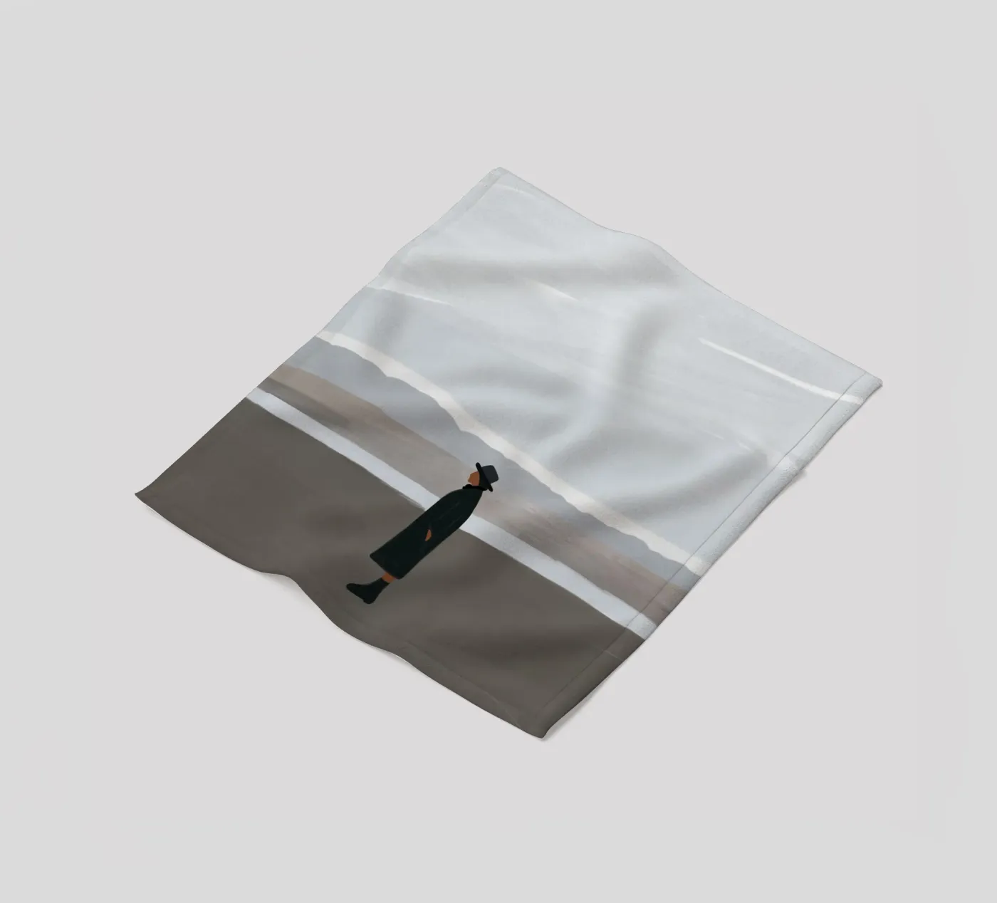 Ebony Flow coperta in pile da Mathudace Créas