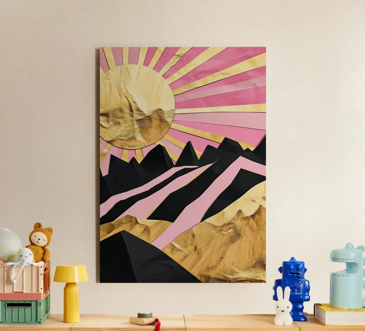 Illuminated Silence of the Peaks alluminio dibond da Niklas