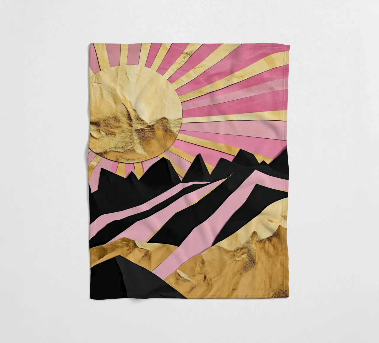 Illuminated Silence of the Peaks coperta in pile da Niklas
