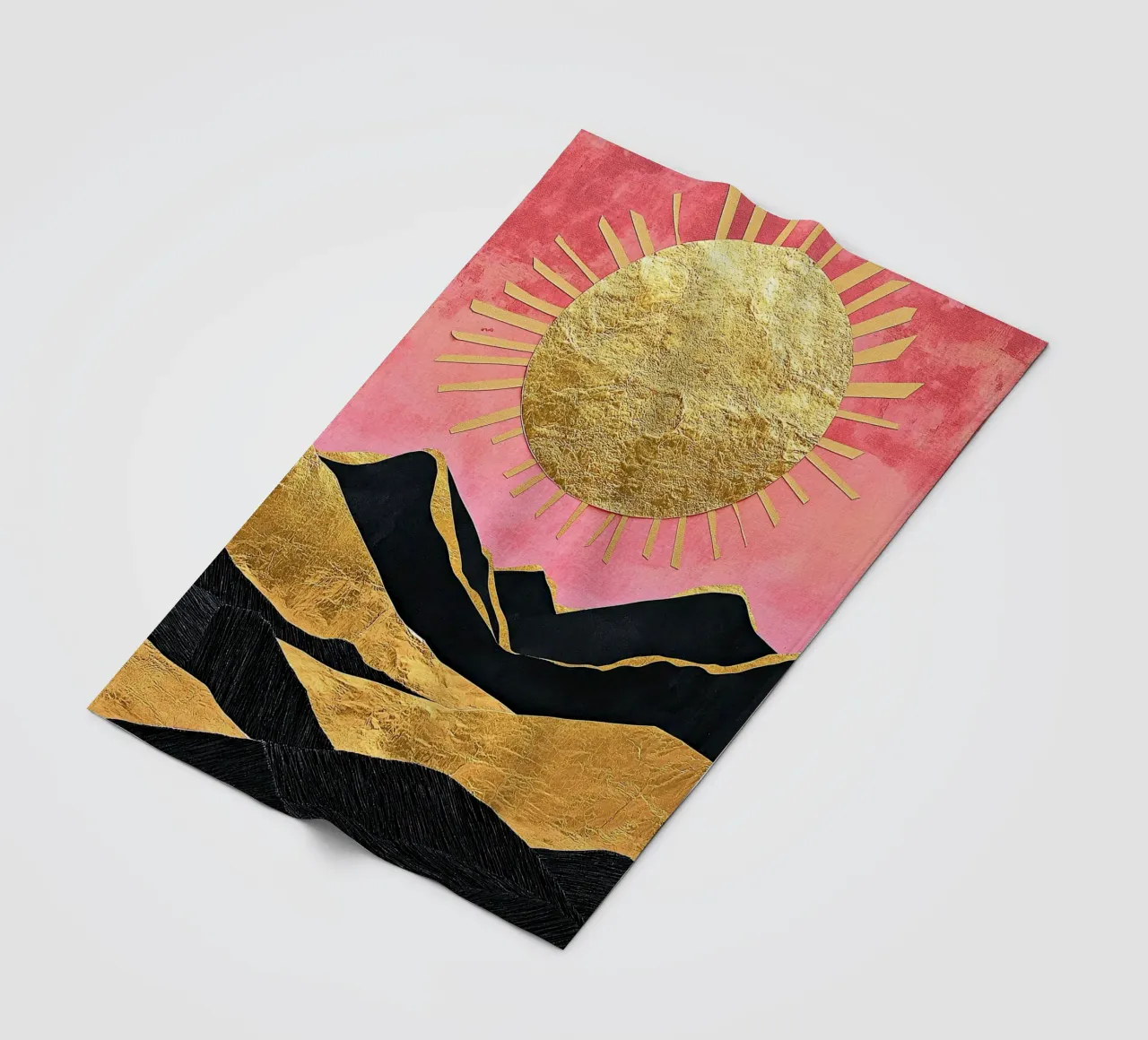 Summit Dreams in Warm Glow coperta in pile da Niklas