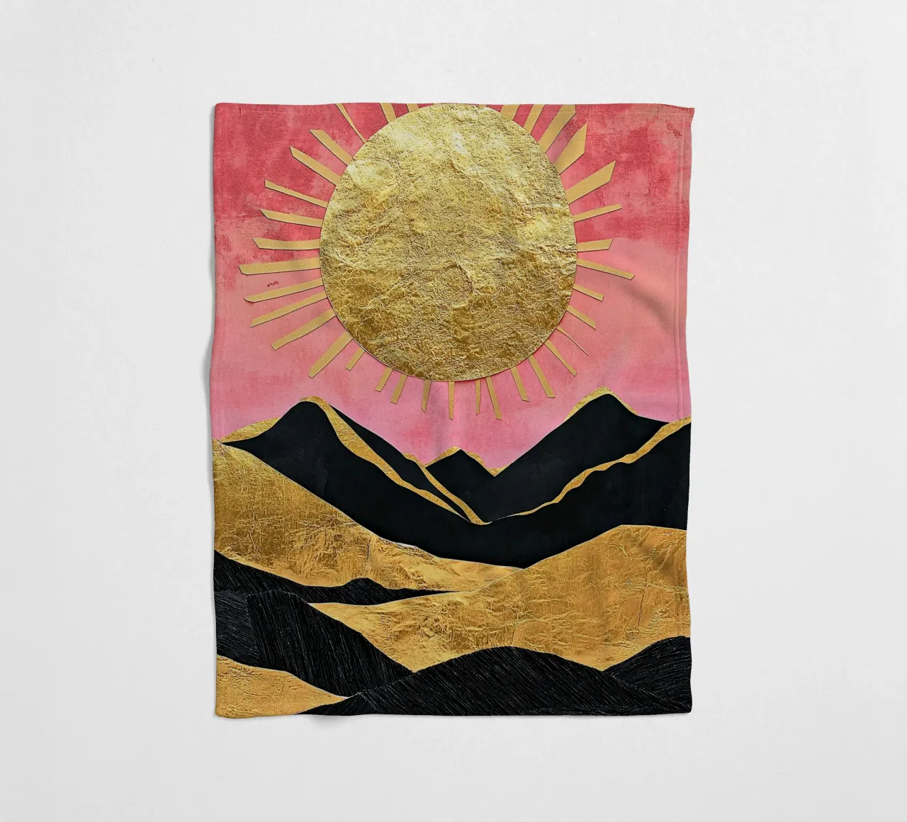 Summit Dreams in Warm Glow coperta in pile da Niklas