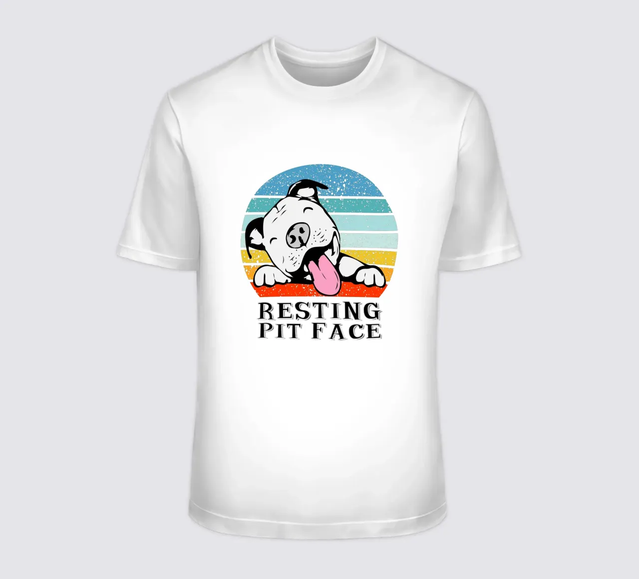 Fossa di riposo dal design retrò t-shirt da vickeyroads